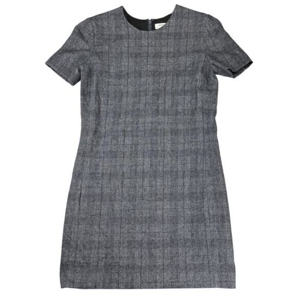 Aritzia Babaton Wool Glend Plaid Sheath Dress Size 00 - Picture 2 of 8